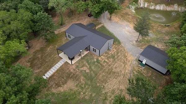 4.66 Acres of Land with Home for Sale in Durant, Oklahoma