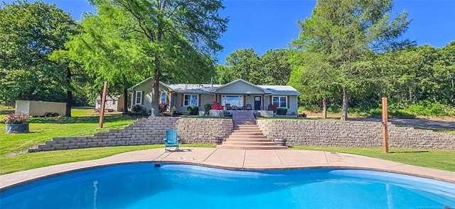 88.2 Acres of Land with Home for Sale in Kinta, Oklahoma
