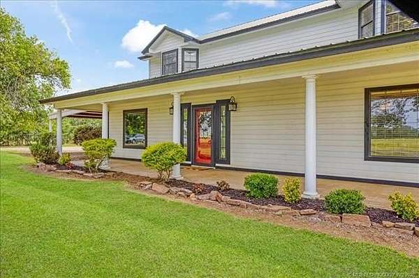 3.75 Acres of Land with Home for Sale in Fort Towson, Oklahoma