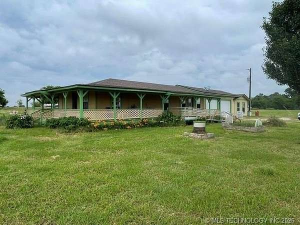 2.87 Acres of Land with Home for Sale in Caddo, Oklahoma