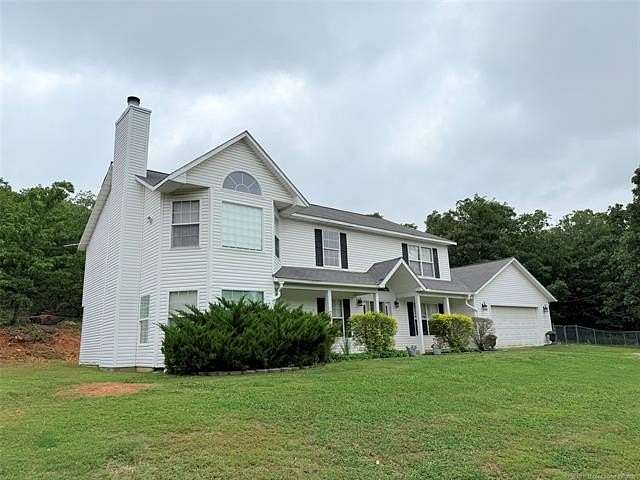 20.3 Acres of Recreational Land with Home for Sale in Porum, Oklahoma