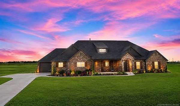 1.64 Acres of Land with Home for Sale in Collinsville, Oklahoma