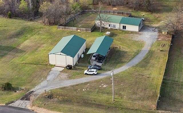 3.34 Acres of Land with Home for Sale in Mannford, Oklahoma