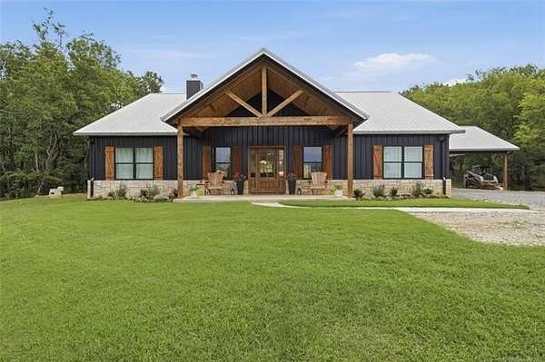 13.4 Acres of Land with Home for Sale in Inola, Oklahoma