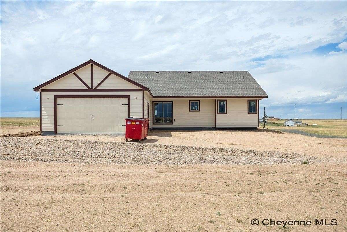 6.82 Acres of Land with Home for Sale in Burns, Wyoming