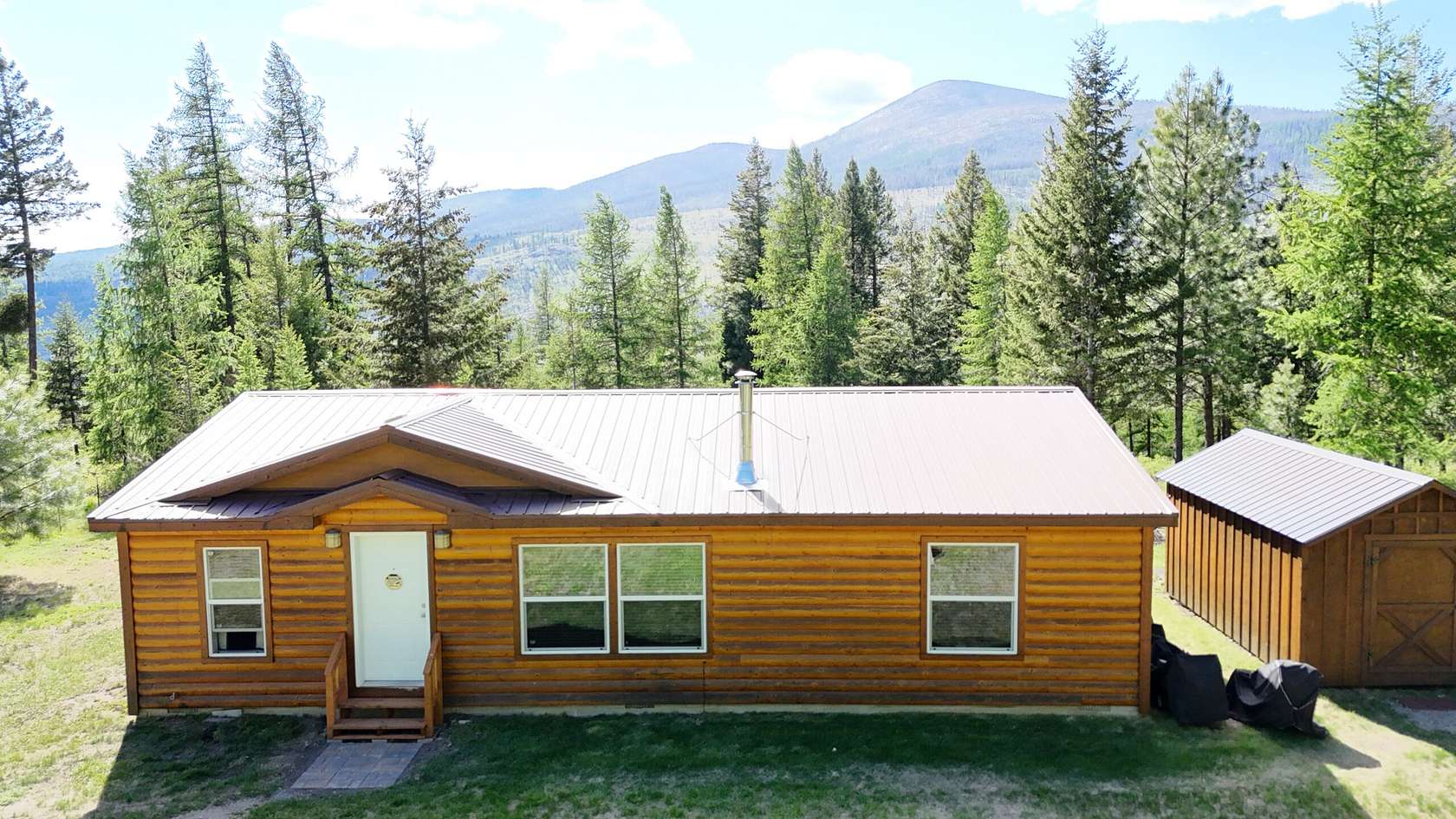 20.2 Acres of Recreational Land with Home for Sale in Tonasket, Washington