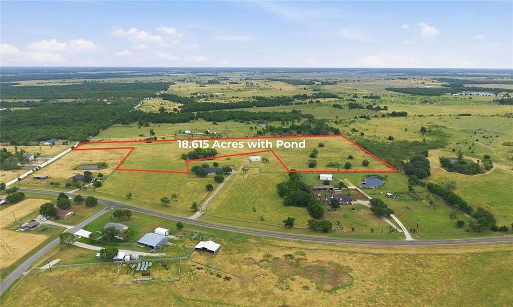 18.6 Acres of Recreational & Residential Land for Sale in Kaufman, Texas