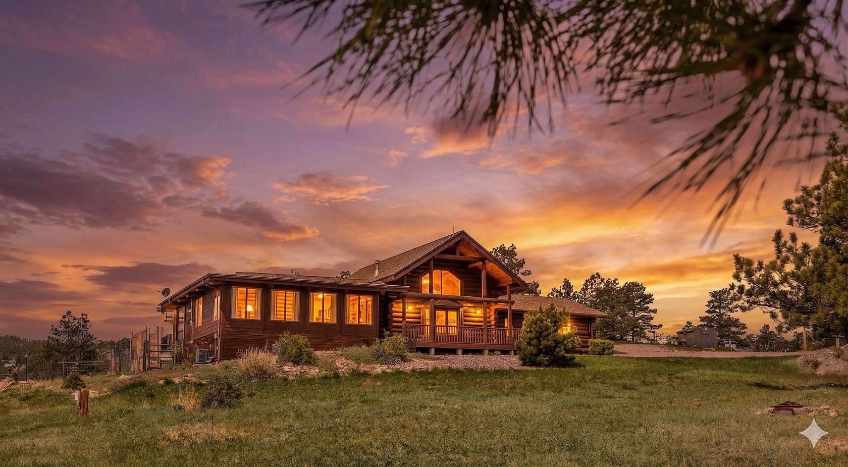 35.8 Acres of Recreational Land with Home for Sale in Livermore, Colorado