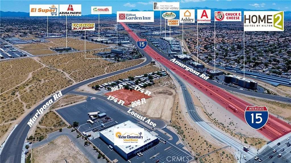 0.83 Acres of Land for Sale in Hesperia, California