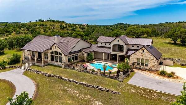 21.7 Acres of Agricultural Land with Home for Sale in Comfort, Texas