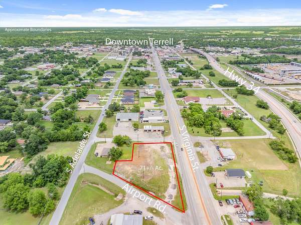 0.71 Acres of Commercial Land for Sale in Terrell, Texas