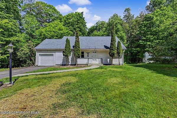 2 Acres of Land with Home for Sale in Tobyhanna, Pennsylvania
