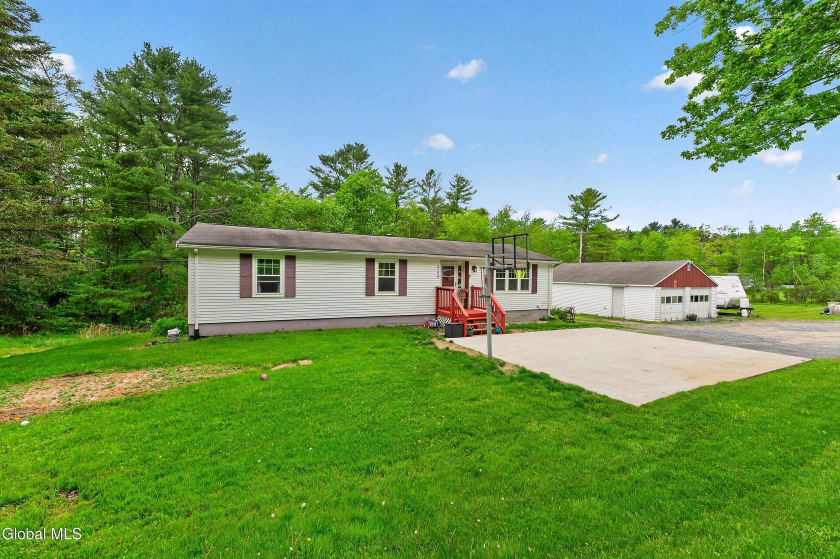 3 Acres of Land with Home for Sale in Cropseyville, New York