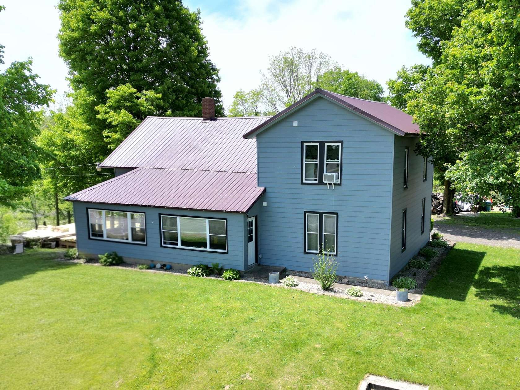 7.53 Acres of Land with Home for Sale in Jones, Michigan