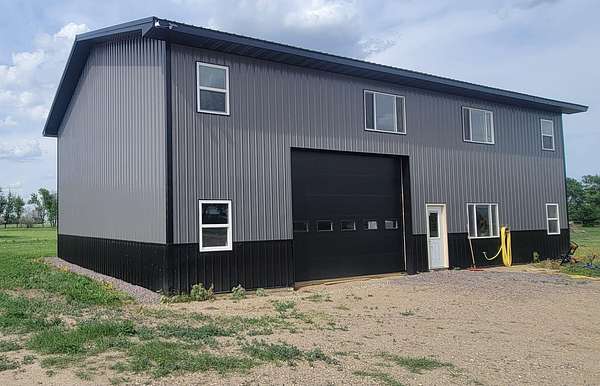 6.65 Acres of Land with Home for Sale in Aberdeen, South Dakota