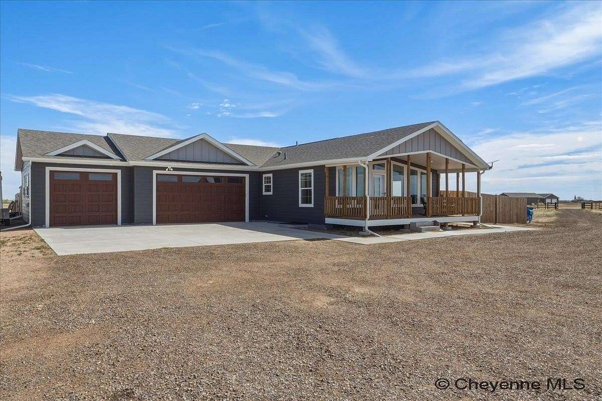 10.9 Acres of Land with Home for Sale in Carpenter, Wyoming