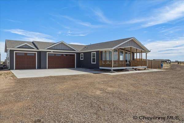 10.9 Acres of Recreational Land with Home for Sale in Carpenter, Wyoming