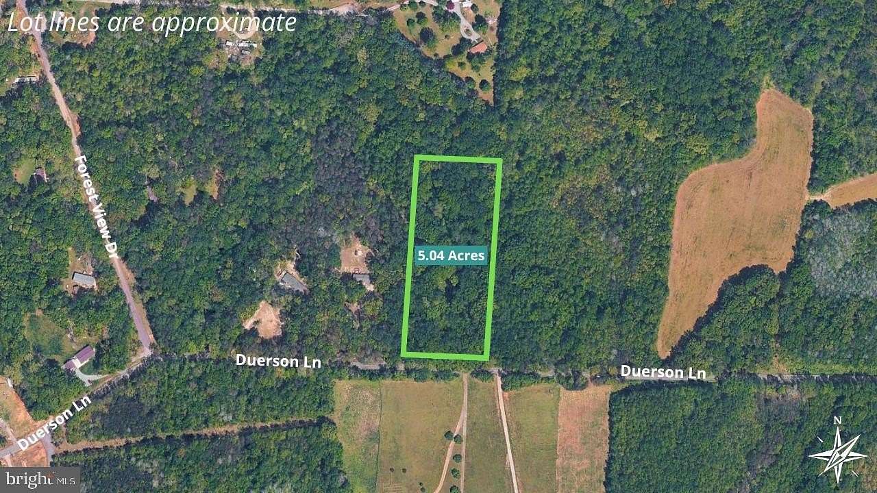 5 Acres of Residential Land for Sale in Partlow, Virginia