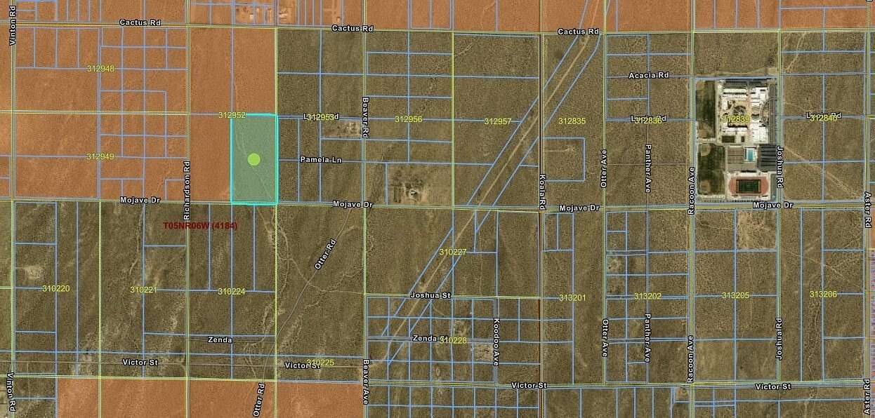 20 Acres of Commercial Land for Sale in Adelanto, California