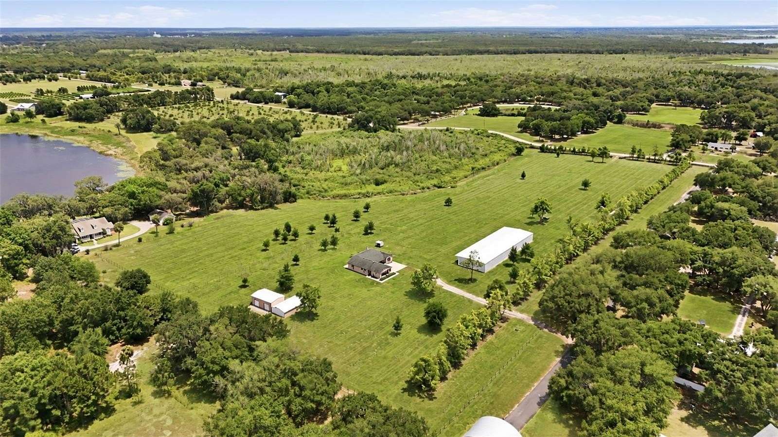 14.7 Acres of Land with Home for Sale in Umatilla, Florida