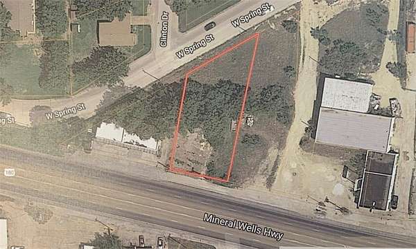 0.27 Acres of Commercial Land for Sale in Weatherford, Texas