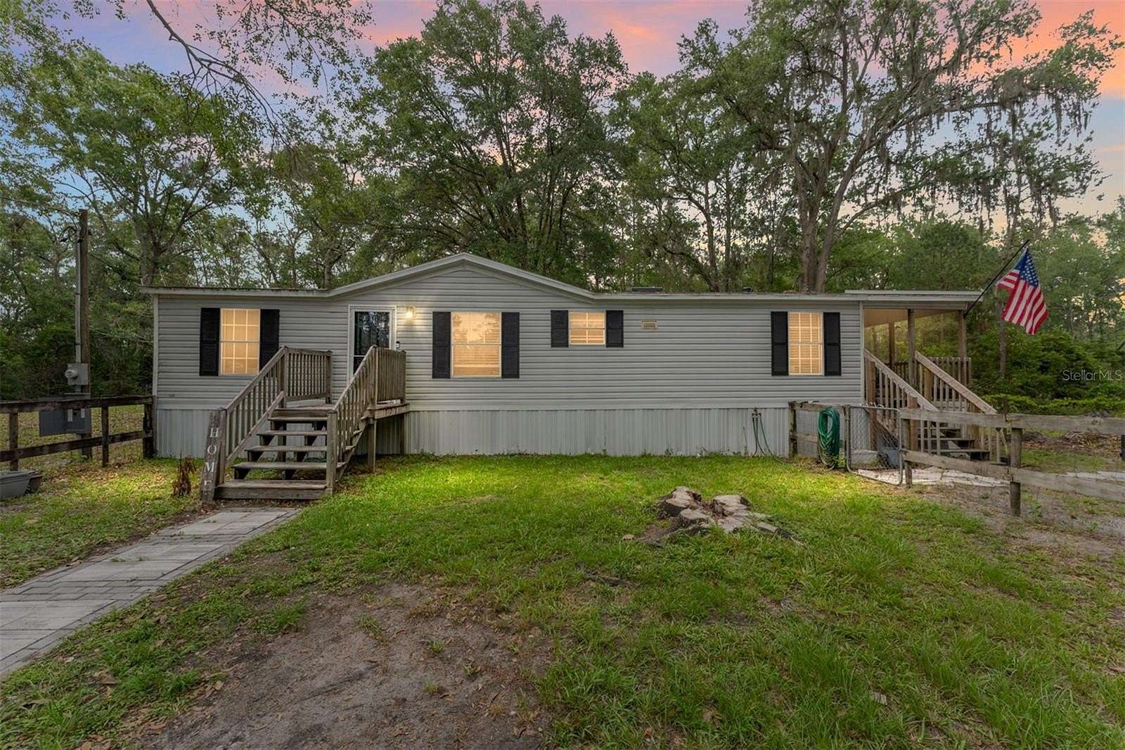 5 Acres of Land with Home for Sale in Gainesville, Florida