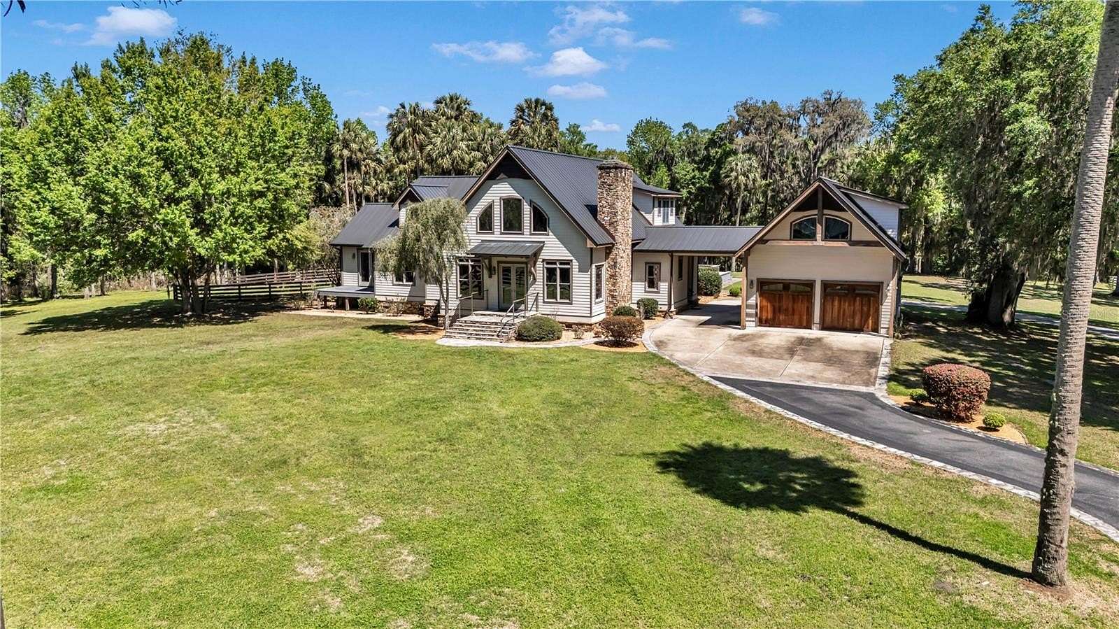 63 Acres of Agricultural Land with Home for Sale in Micanopy, Florida