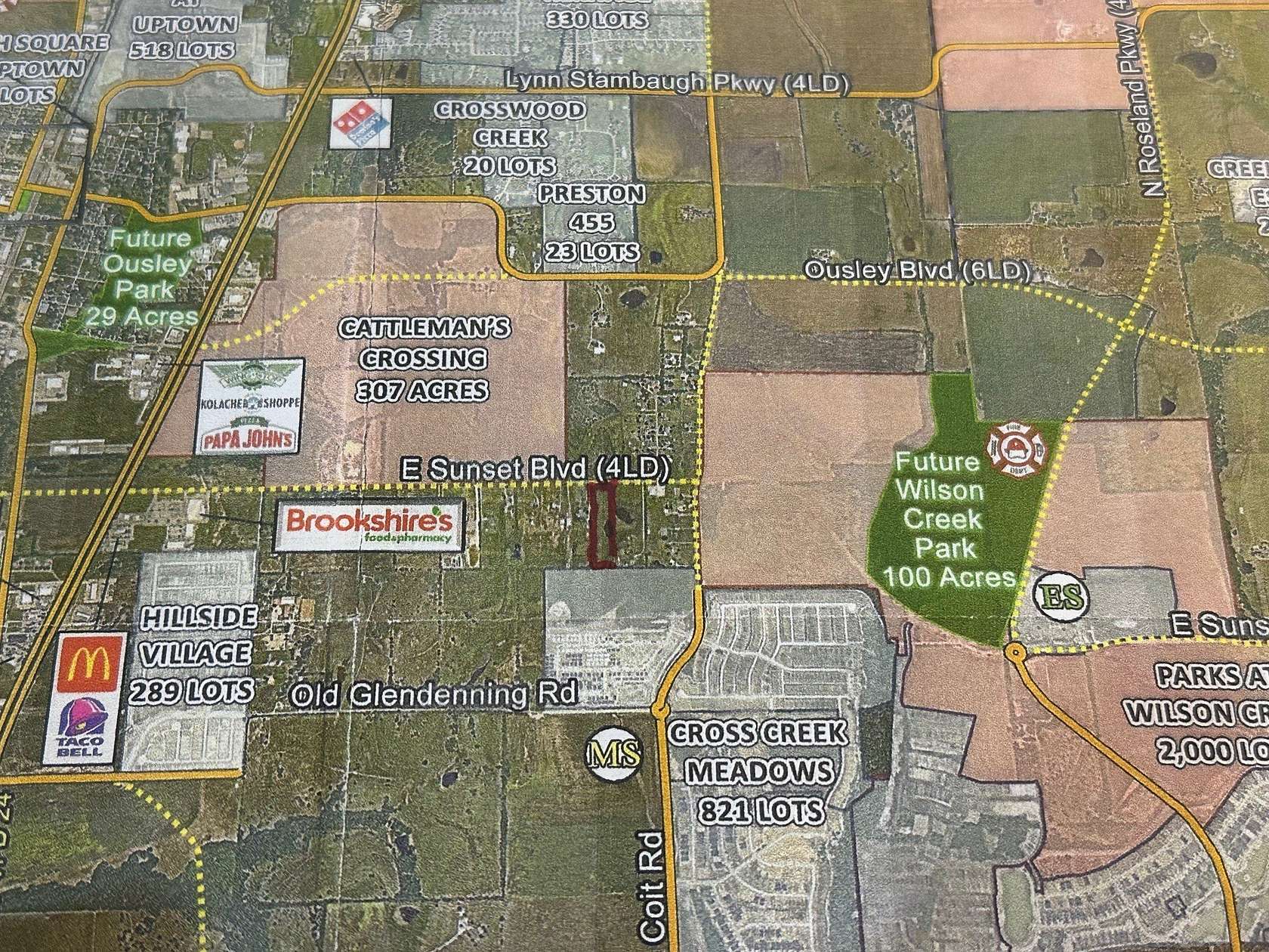 5 Acres of Mixed-Use Land for Sale in Celina, Texas
