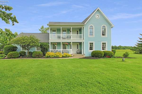 10 Acres of Land with Home for Sale in Oak Harbor, Ohio