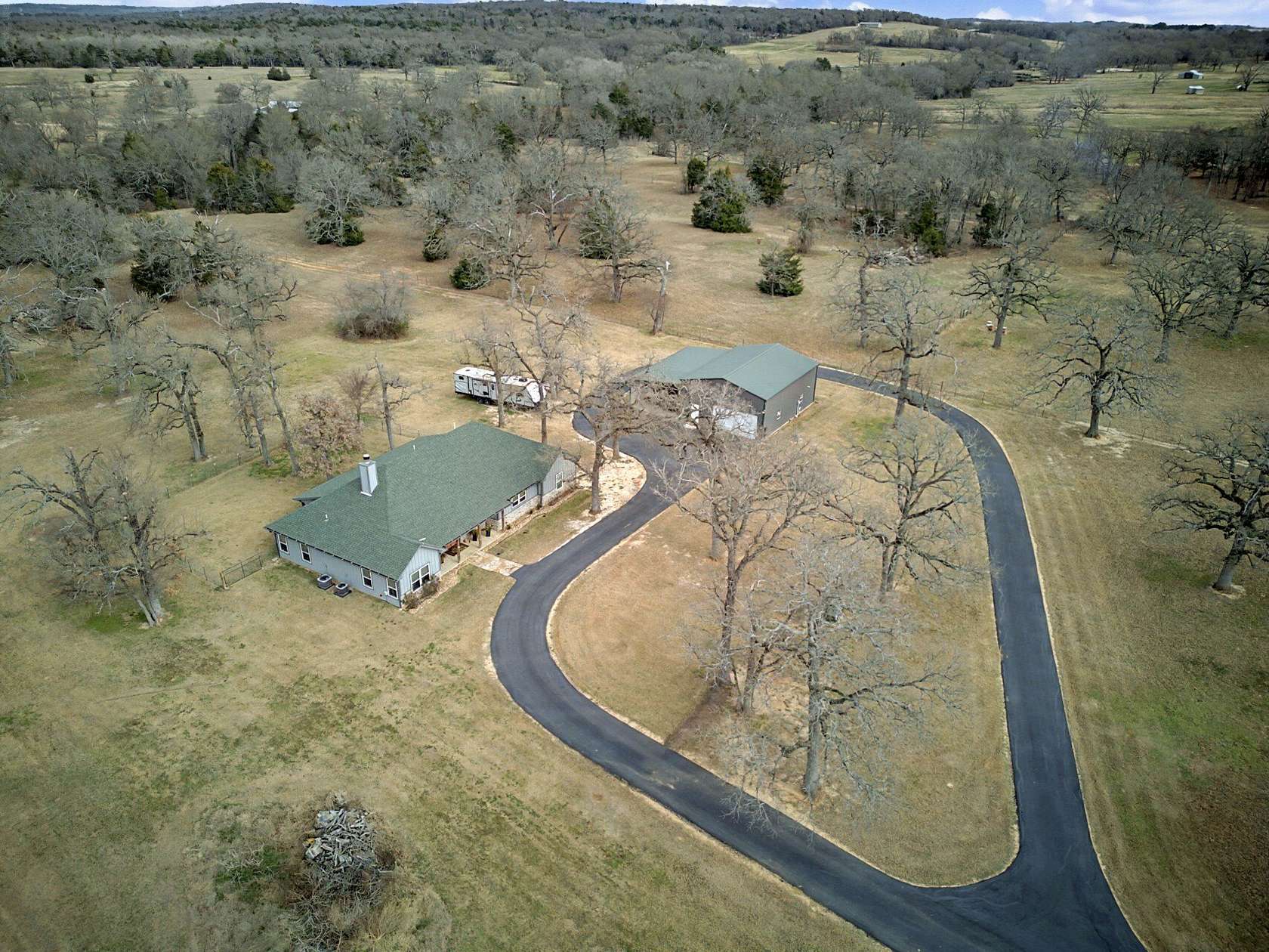 12.3 Acres of Land with Home for Sale in Athens, Texas