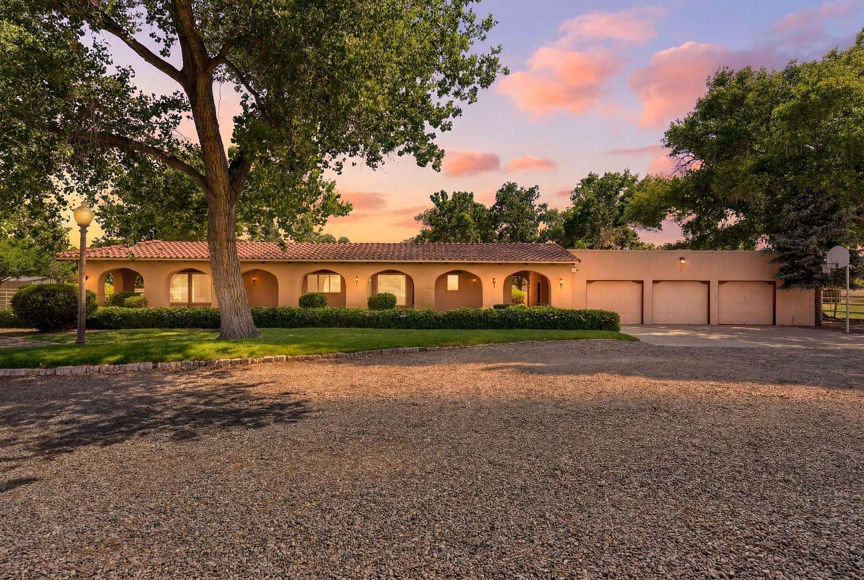 3.6 Acres of Land with Home for Sale in Los Ranchos de Albuquerque, New Mexico