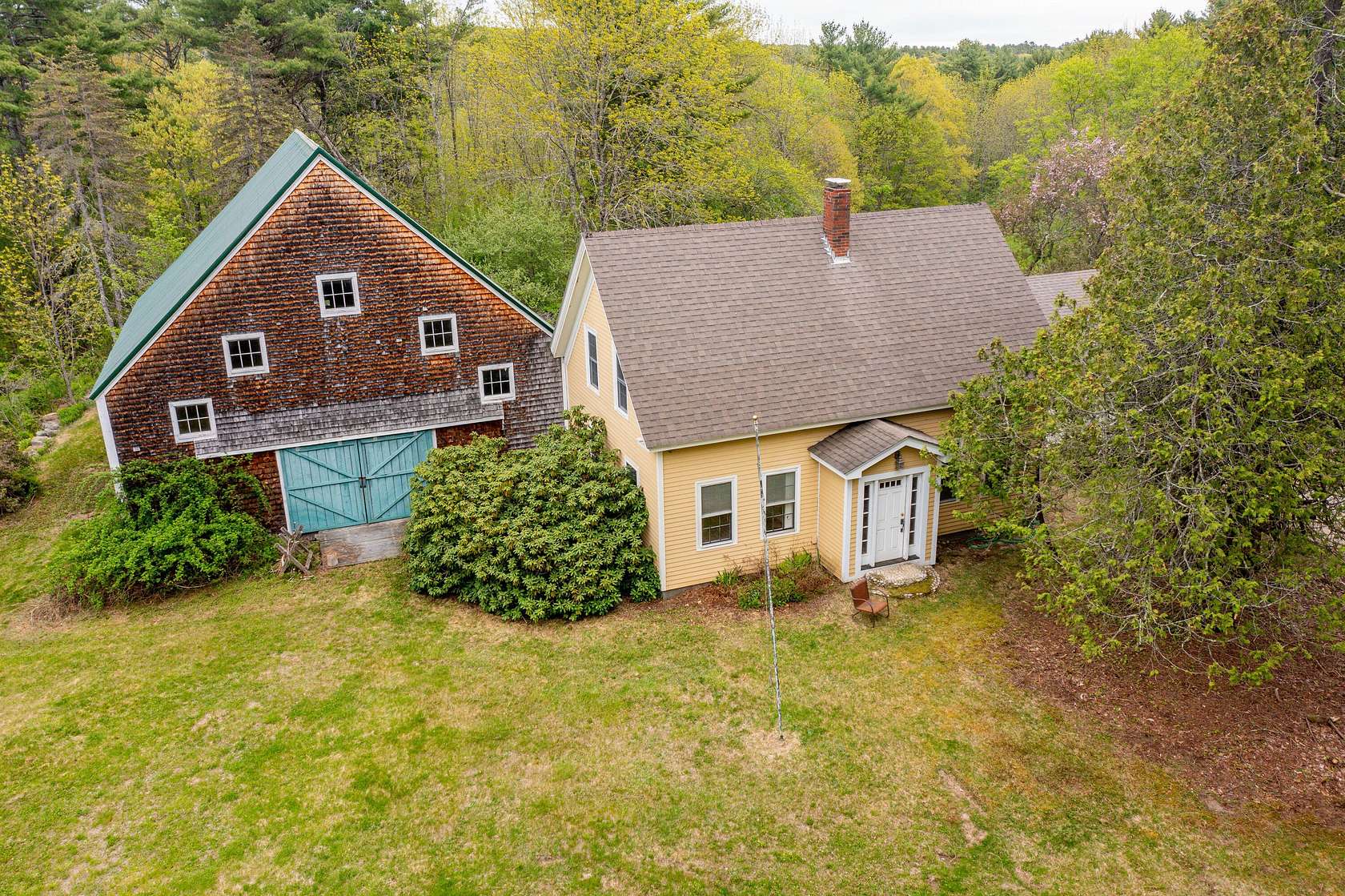 28 Acres of Recreational Land with Home for Sale in Waldoboro, Maine