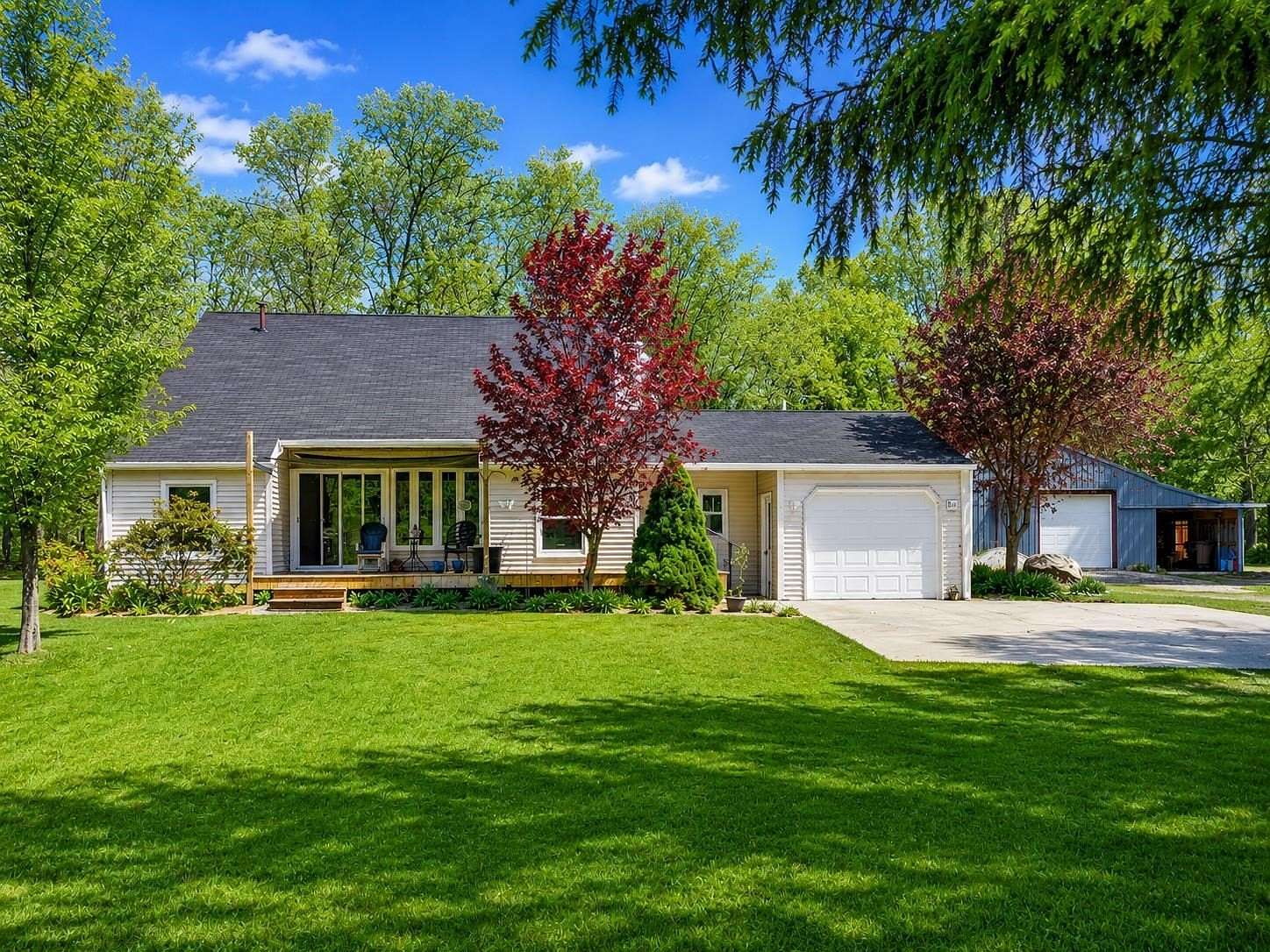 6.7 Acres of Land with Home for Sale in Harrison, Michigan