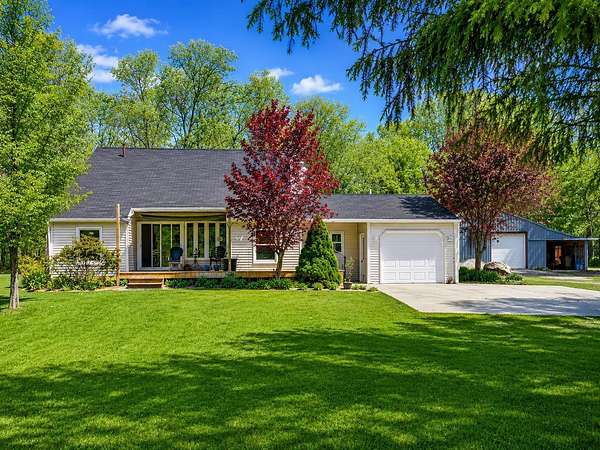 6.7 Acres of Land with Home for Sale in Harrison, Michigan