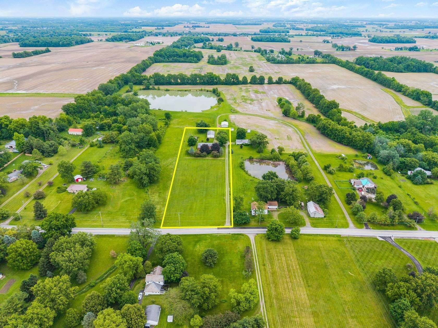 3.28 Acres of Land with Home for Sale in Prospect, Ohio