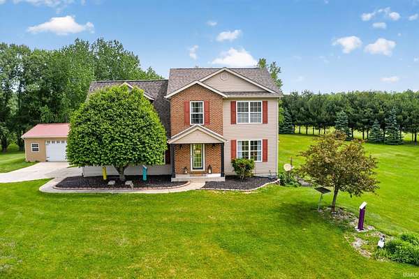 3 Acres of Land with Home for Sale in Plymouth, Indiana