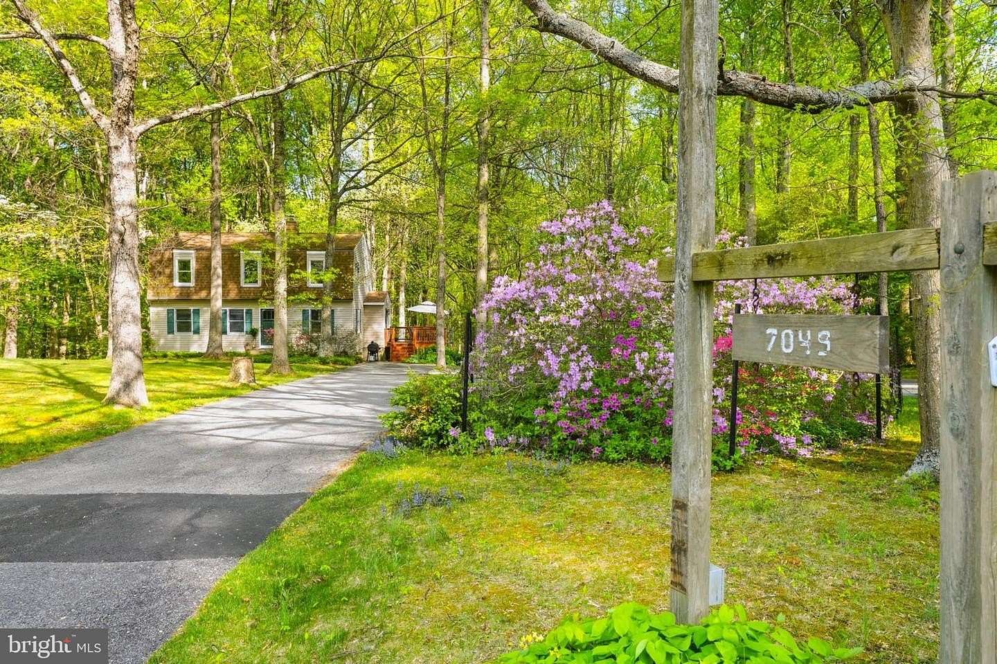 7 Acres of Land with Home for Sale in Highland, Maryland