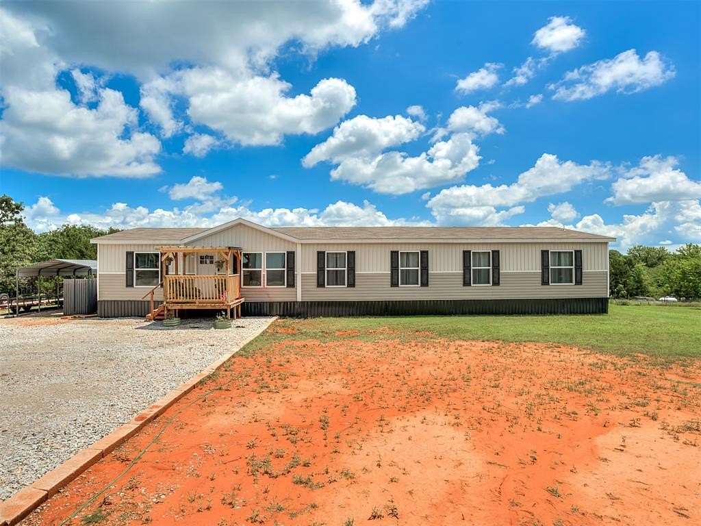 10 Acres of Land with Home for Sale in Lexington, Oklahoma