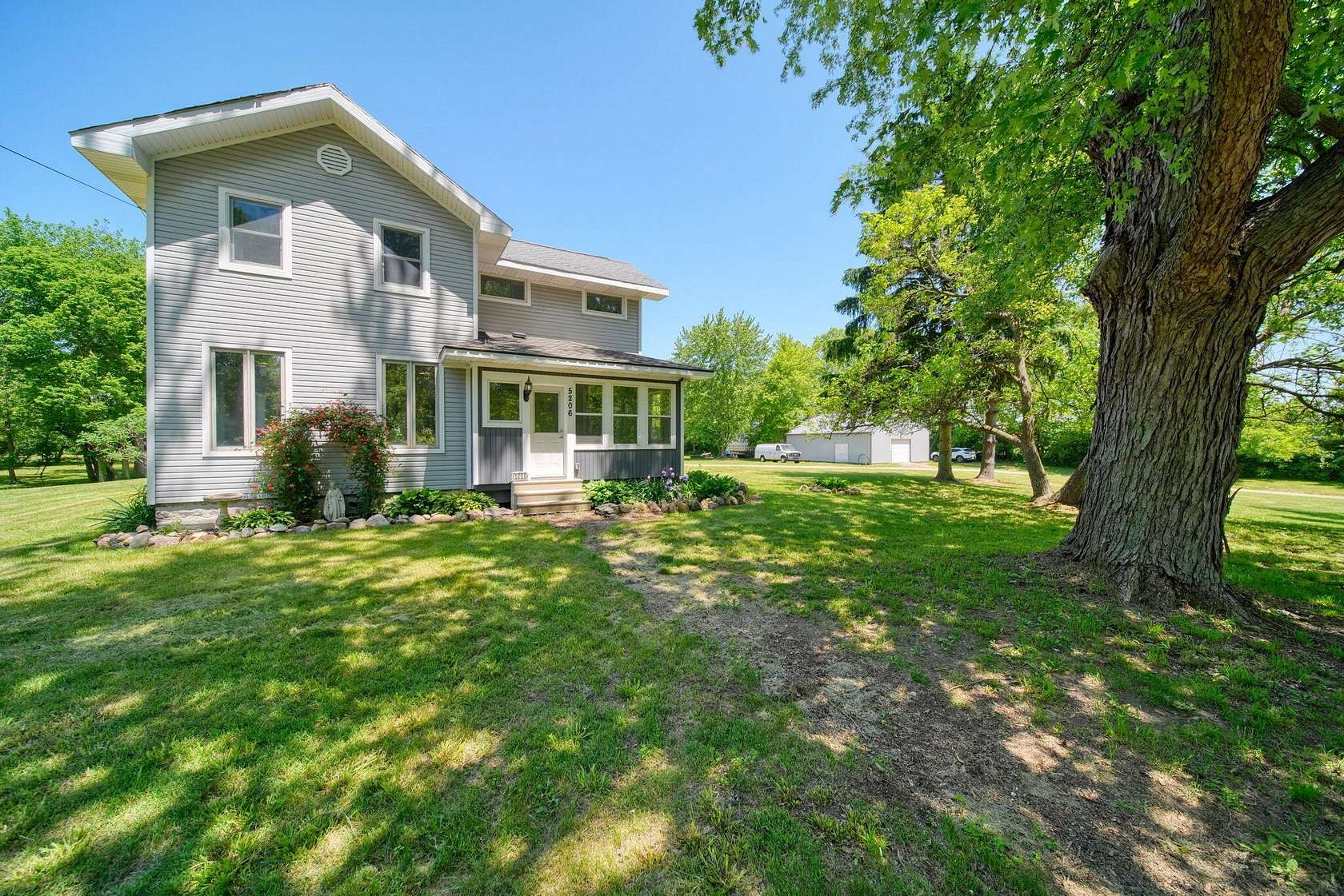 3 Acres of Land with Home for Sale in Jackson, Michigan