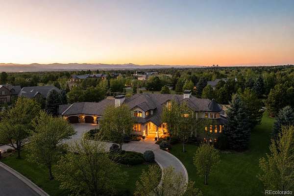 1.86 Acres of Land with Home for Sale in Greenwood Village, Colorado