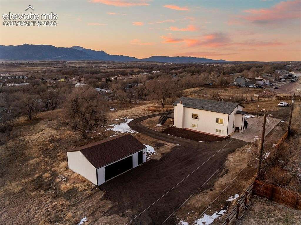 3.44 Acres of Land with Home for Sale in Fountain, Colorado