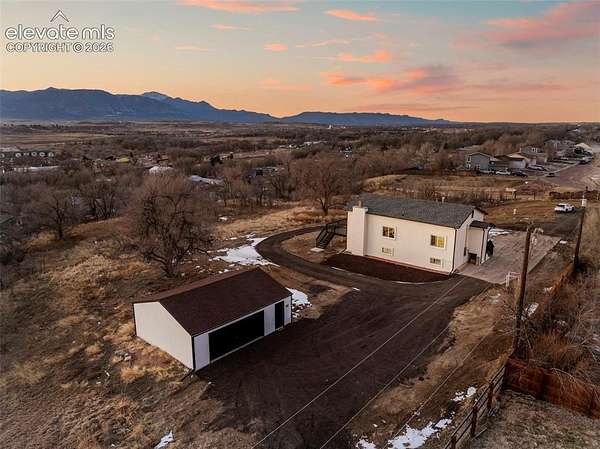3.44 Acres of Land with Home for Sale in Fountain, Colorado
