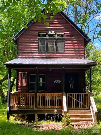 32.6 Acres of Recreational Land with Home for Sale in Rutherfordton, North Carolina