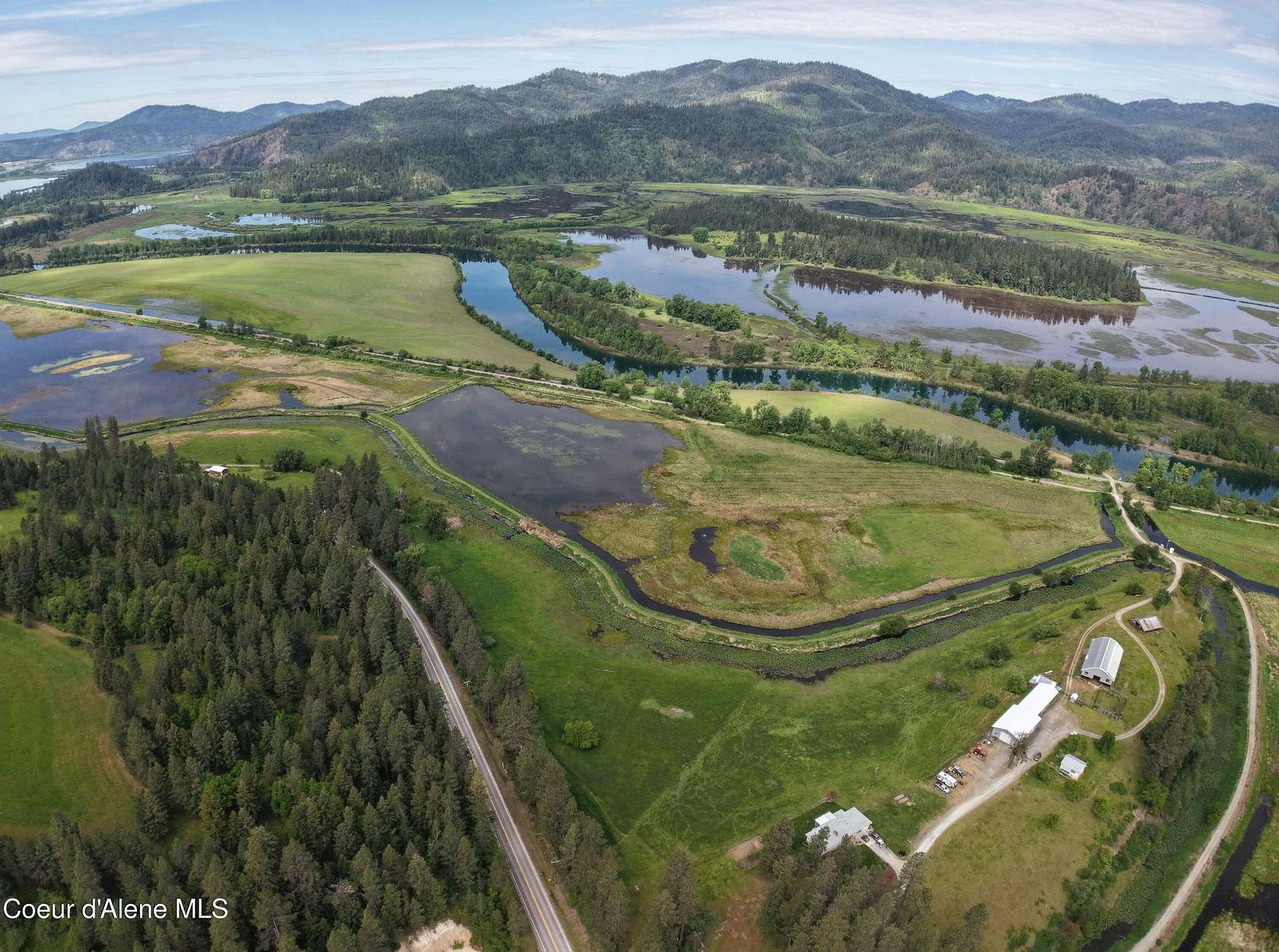 549 Acres of Land with Home for Sale in Cataldo, Idaho