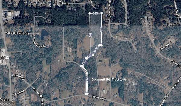 11.1 Acres of Agricultural Land for Sale in Covington, Georgia
