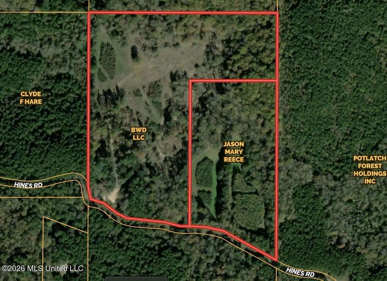 15.5 Acres of Recreational Land for Sale in Camden, Mississippi
