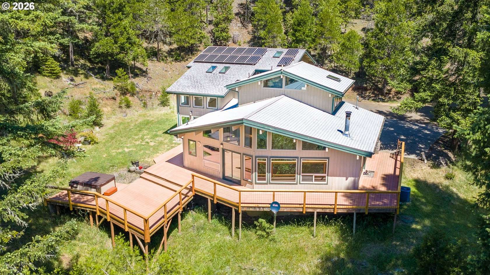 38.9 Acres of Recreational Land with Home for Sale in Glide, Oregon