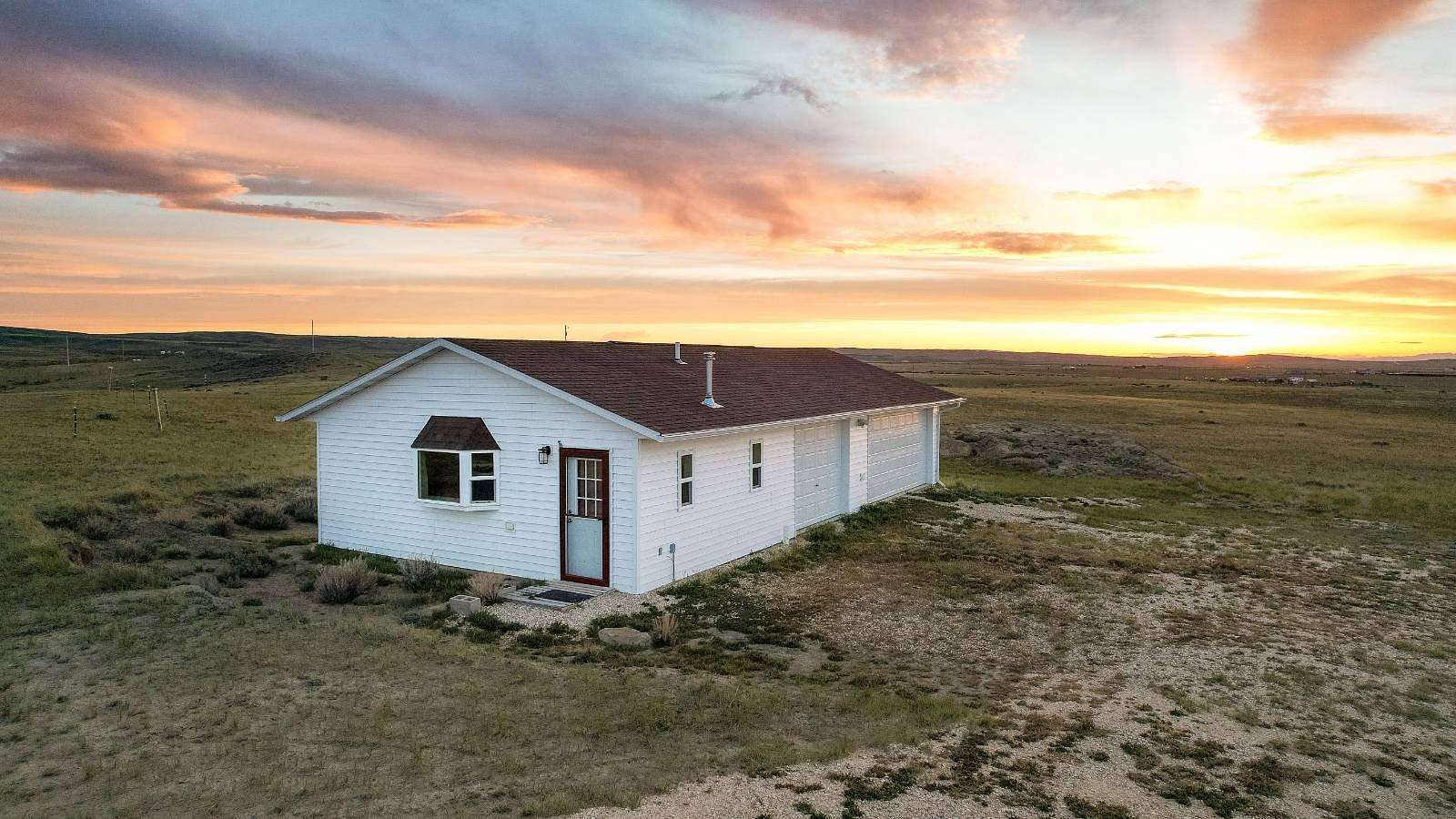 40 Acres of Agricultural Land with Home for Sale in Casper, Wyoming