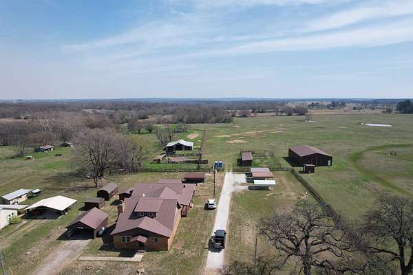 8 Acres of Land with Home for Sale in Calvin, Oklahoma