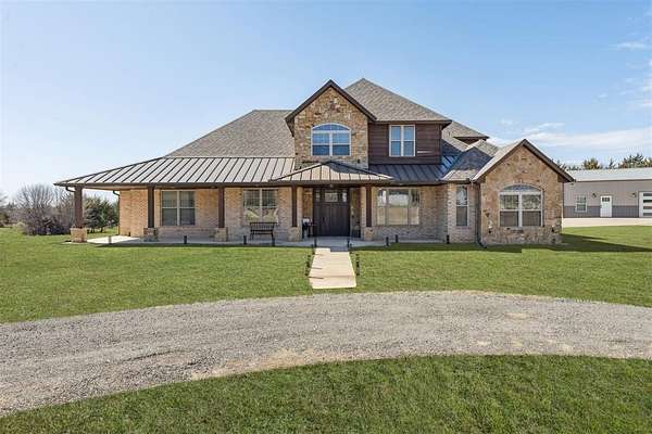 5 Acres of Land with Home for Sale in Shawnee, Oklahoma